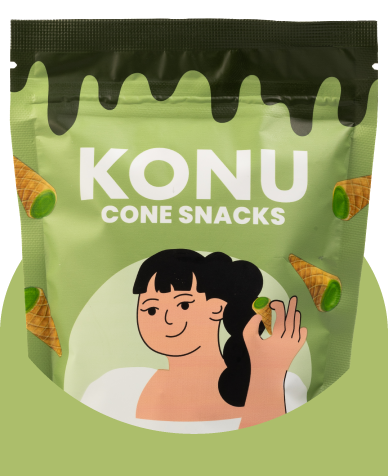 Matcha Cone Snack